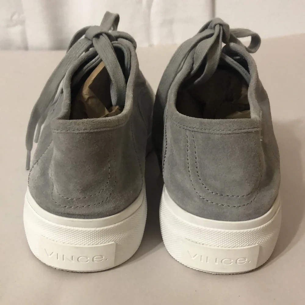 Vince gray suede